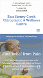 Mobile Screenshot of eaststoneycreekchiropractic.com